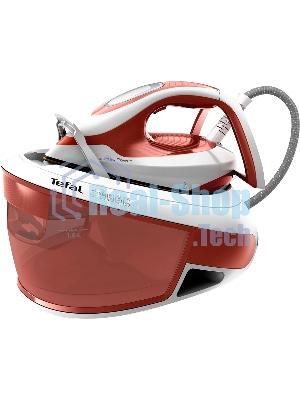 Парогенератор Tefal SV8110E0 белый/красный, 2800 Вт, 120 г/мин, 420 г/мин, 1800 мл
