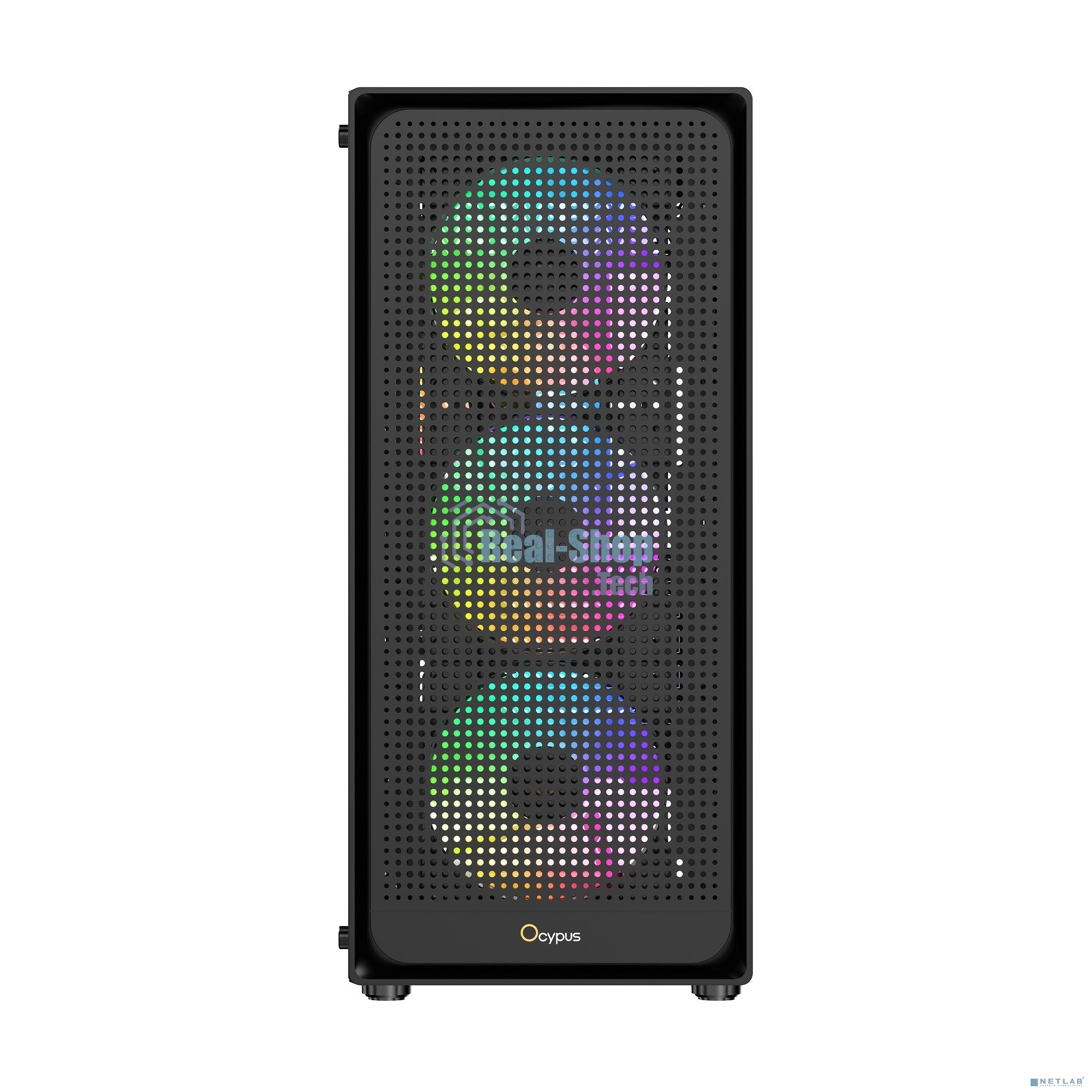 Компьютерный корпус Ocypus Gaммa C50 BK ARGb, MATX, USB 3.0*1+USB 2.0*2, FRONT 3x120мм ARGb, REAR 1x120мм ARGb