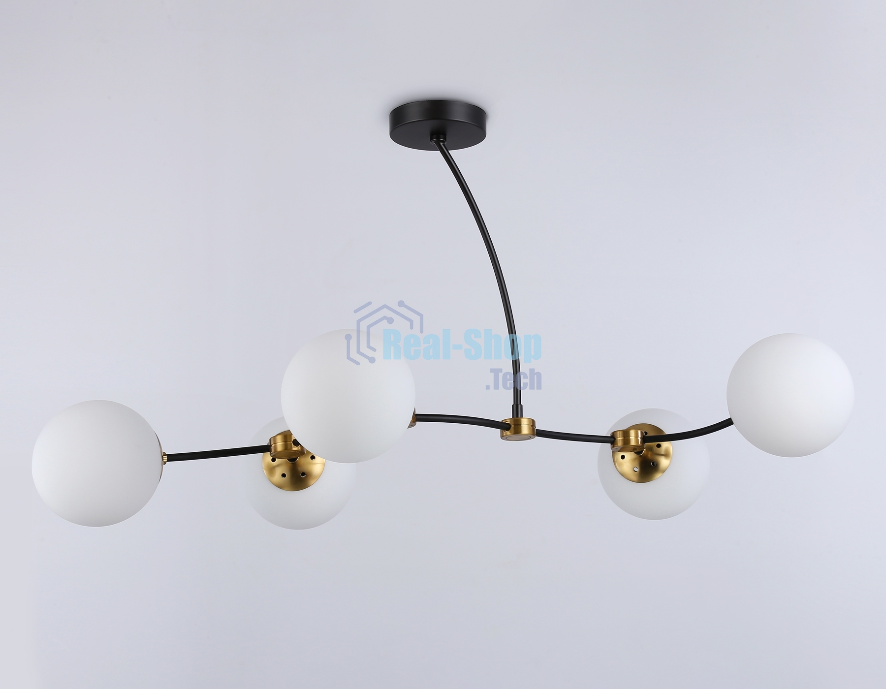 Светитльник Ambrella Light TR2548/5 BK/SB черный/бронза E27/5 max 60W 950*600*450