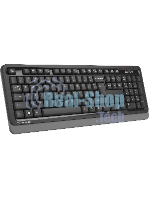 Клавиатура A4Tech FGK10 серый USB беспроводная Multimedia