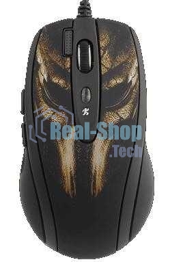 Мышь проводная A4Tech XL-750BH черный, 3600 dpi, USB, кнопки - 7