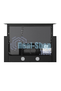 Вытяжка встраиваемая Maunfeld Ouse Touch Glass 60 черный, 60 см, 750 куб. м/ч, 48 дБ