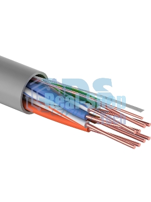 Кабель UTP PROconnect 4PR 24AWG, CU (медь), CAT5E, 100 МГц, PVC, серый, бухта 50 м