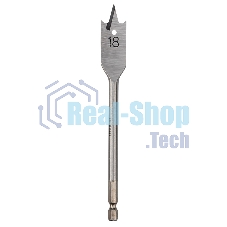 Сверло перовое по дереву Kranz 18х152 мм, шестигранный хвостовик