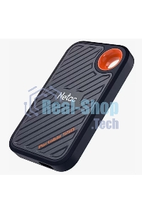 Внешний SSD Netac ZX20, 1TB, USB 3.2 Gen 2x2 Type-C, R/W 2000/1800, черный