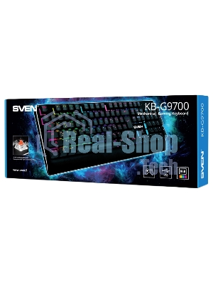Клавиатура SVEN KB-G9700 проводная, USB Type-A, чёрный