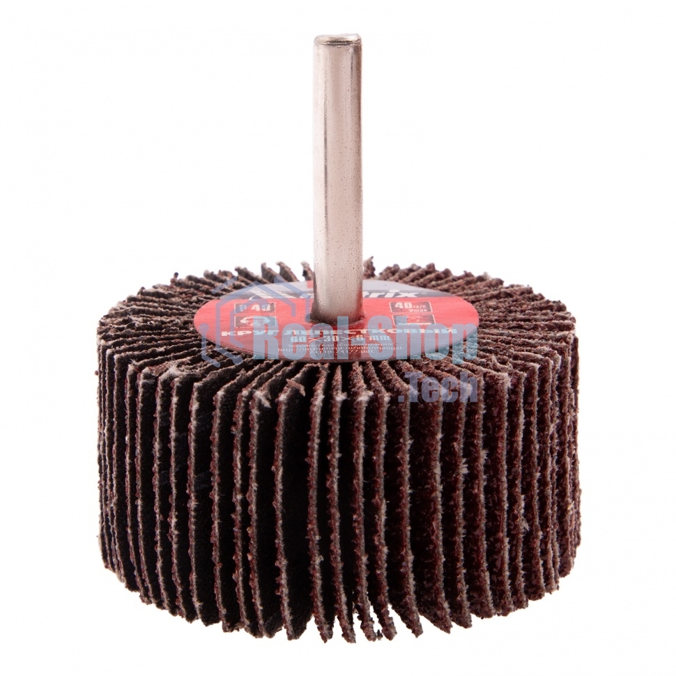 Круг лепестковый Matrix для дрели, P 40, 60x30x6 мм