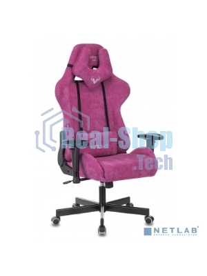 Кресло Бюрократ VIKING KNIGHT LT15 FABRIC малиновый, ткань, 120 кг, механизм качания