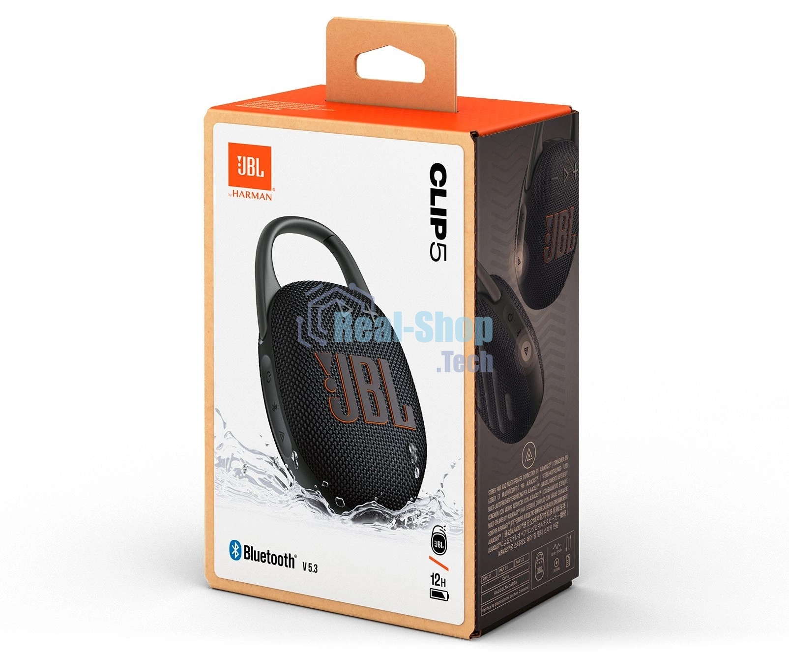 Портативная акустика JBL CLIP 5, черный