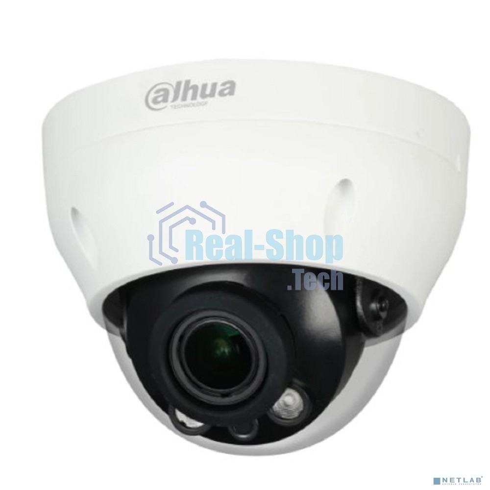 Купольная IP-видеокамера Dahua DH-IPC-HDPW1431R1P-ZS-S4 4Мп, 1/3” CMOS, моторизованный объектив 2.8~12мм, ИК-подсветка до 40м, IP67, корпус: пластик