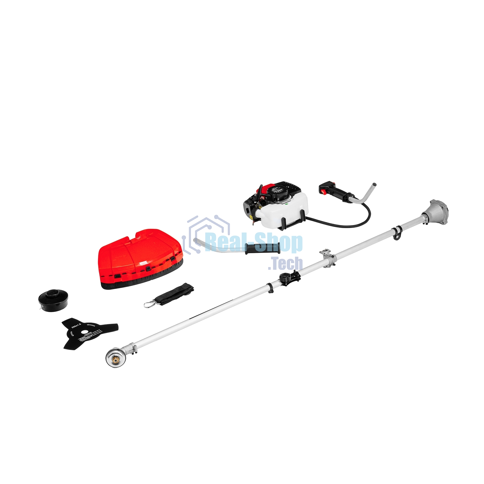 Триммер бензиновый MTX MT-33S, 33 см3, разъемная штанга, состоит из 2 частей