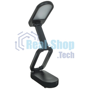 Настольный светильник ULTRAFLASH (15726) UF-807 C02 черный (Led св-к настольный, 10Вт, ССТ, диммируемый, RGb подсветка)
