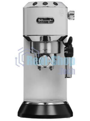Кофеварка эспрессо DeLonghi EC685.W белый, исп. кофе - молотый/чалды, 1.1 л, 1350 Вт, 15 бар