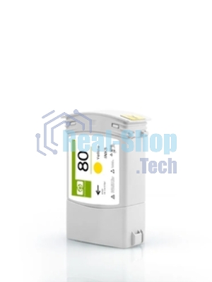 Картридж струйный NVPrint 80 (NV-C4848A) Yellow для HP DesignJet 1050c, 1055см (400 мл)