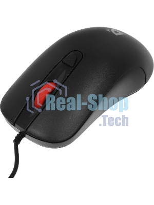 Мышь проводная Defender Omega MB-522 черный, 1600 dpi, USB, кнопки - 4