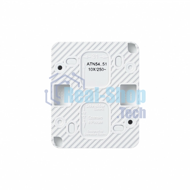 Выключатель 2-кл. ОП AtlasDesign Profi54 IP54 10AX белый SchE ATN540151