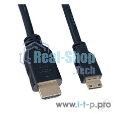 Кабель PERFEO HDMI A вилка - HDMI C (mini HDMI) вилка, ver.1.4, длина 2 м