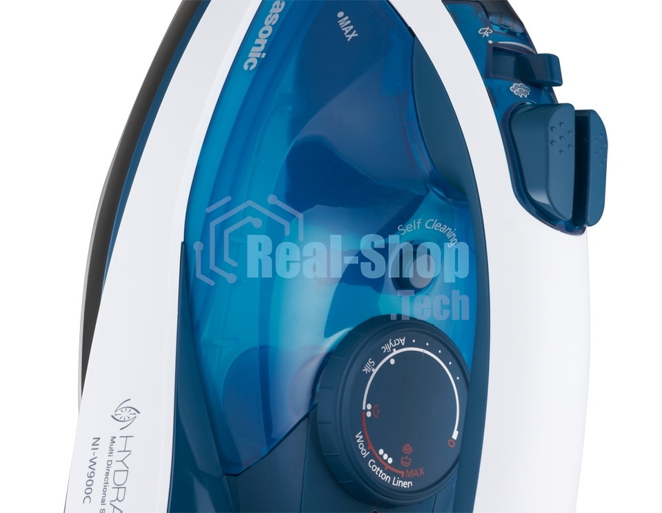 Утюг Panasonic NI-W900CMTW 2400Вт белый/голубой