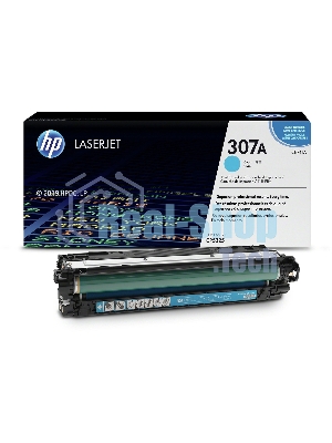Картридж лазерный HP CE741A голубой Color LJ CP5225 (7300 стр.)