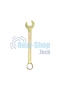 Ключ комбинированный Rexant 24 мм, желтый цинк