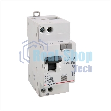 Выключатель автоматический дифференциального тока 1п (1P+N) C 40А 30мА тип AC 6кА RX3 Leg 419403