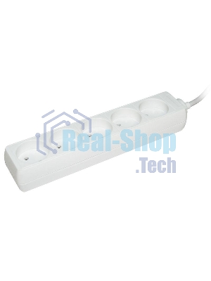 Удлинитель Iek WYP10-06-05-05-N У5 5 мест 2Р/5 метров 2х0.75 мм2 10А/250 IEK