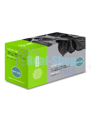 Картридж лазерный Cactus CS-SP110E черный (2000 стр.) для Ricoh Aficio SP 111/SP 111SF