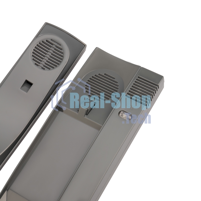 Трубка домофона с индикатором и регулировкой звука Rexant RX-321 серая