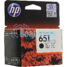 Картридж струйный HP 651 C2P10AE черный для HP DJ IA5575e (600 стр.)
