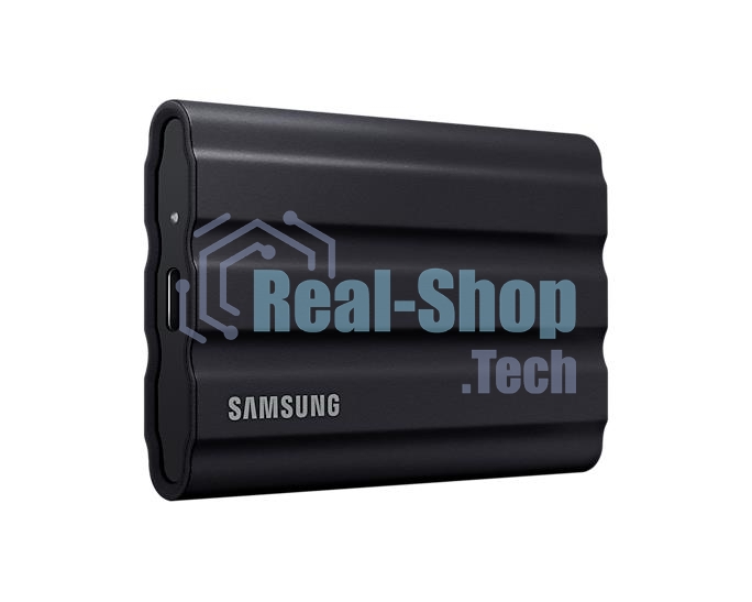 Внешний SSD Samsung T7 Shield, 1TB, USB 3.2 Gen 2 Type-C, R/W 1050/1000, черный