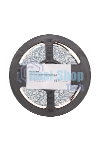 Лента светодиодная Rexant 12В, SMD2835, 14,4Вт/м, 120 LED/м, 4000K, 8мм, 5м, IP20