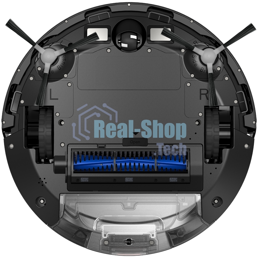 Робот-пылесос TopDevice TDSRC003_BK черный, 40 Вт, 2600 мА·ч Li-Ion, уборка влажная/сухая, пылесборник контейнер 0.4 л