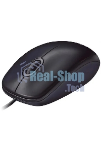 Мышь проводная Logitech M90 черный/серый, 1000 dpi, USB, кнопки - 3