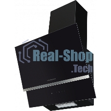 Вытяжка каминная Kuppersberg F 600 B черный/нержавеющая сталь, 60 см, 650 куб. м/ч, 47 дБ