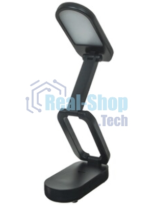 Настольный светильник ULTRAFLASH (15726) UF-807 C02 черный (Led св-к настольный, 10Вт, ССТ, диммируемый, RGb подсветка)