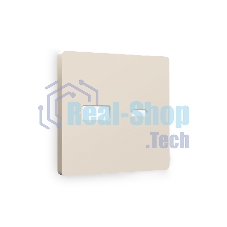 Лицевая панель ALFA (Бежевый матовый) для розетки 2USB A+C QUANT AP3310