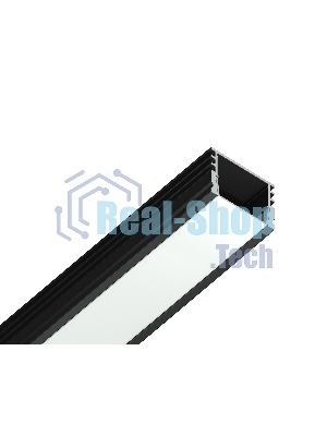 Алюминиевый профиль Ambrella light GP1750BK черный 2000*15.7*12