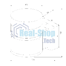 1530 TECHNO LED / Светильник садово-парковый со светодиодами 3000K чёрный