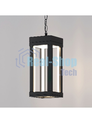 1528 TECHNO LED / Светильник садово-парковый чёрный