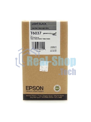 Картридж струйный Epson C13T603700 серый (220 мл) для Epson St Pro 7800/9800/7880/9880