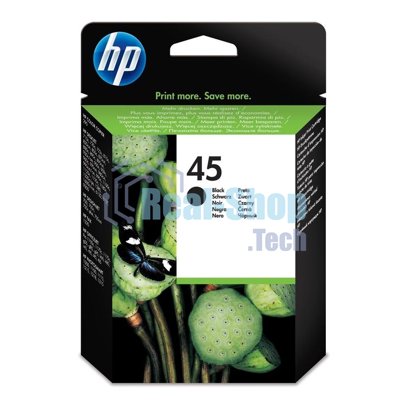 Картридж Hi-Black (51645AE) для HP DJ 850C/970C/1600C, №45, Bk NEW