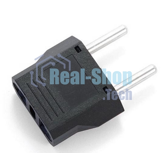 Переходник на евровилку US-EU (В ассортименте)