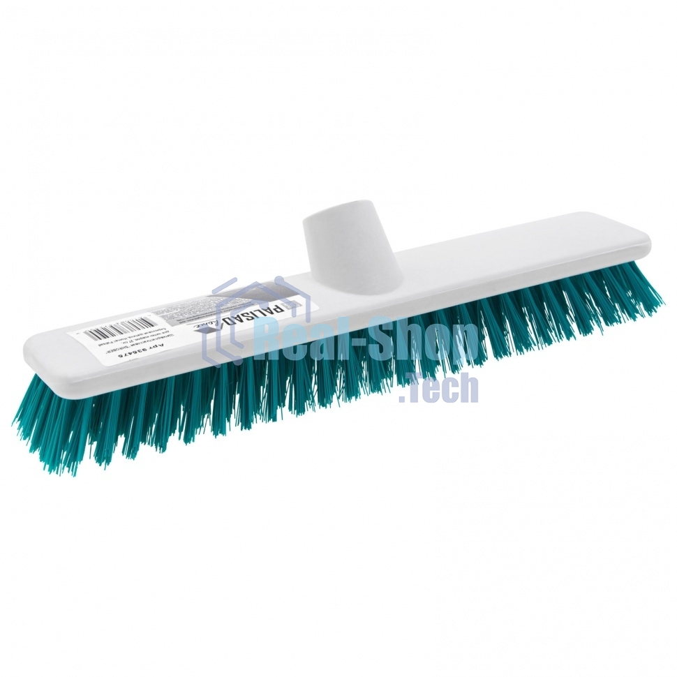 Щетка пластмассовая для чистки ковров, 27 cм, бирюзовая щетина, HomePalisad