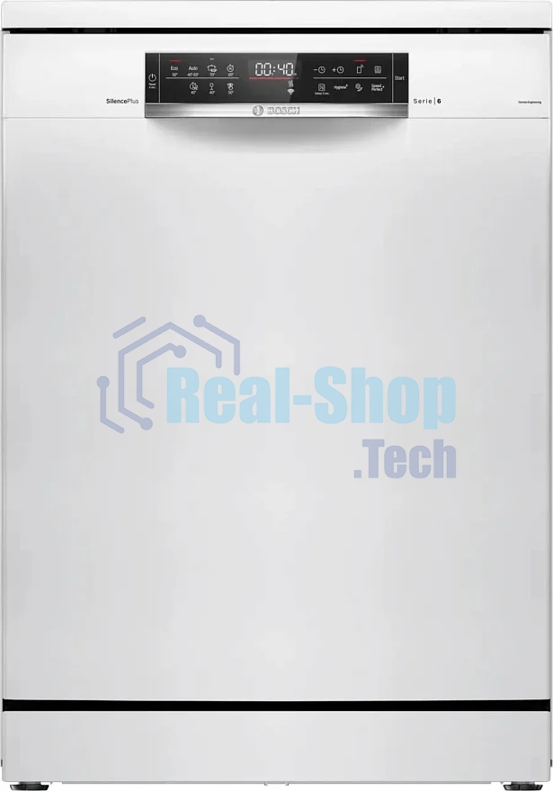 Посудомоечная машина Bosch SMS6EMW65Q, белая, 60 см, 13 компл., 46 дБ, класс A