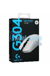 Мышь беспроводная Logitech G304 Lightspeed белый, 12000 dpi, радиоканал, USB, кнопки - 6