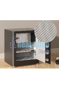 Сейф Deli ET596 600x380x360мм электронный/ключевой/биометрический трейзер