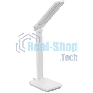 Настольный светильник Ultraflash UF-818 C01 белый (Led, светильник настольный, 6Вт, 6000К, аккум., 3 ур.яркости)
