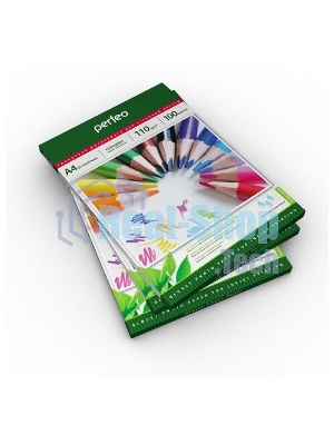 фотобумага Perfeo PF-GLA4-110/100 Бумага Perfeo глянцевая 100л, A4 110 г/м2 (G09)