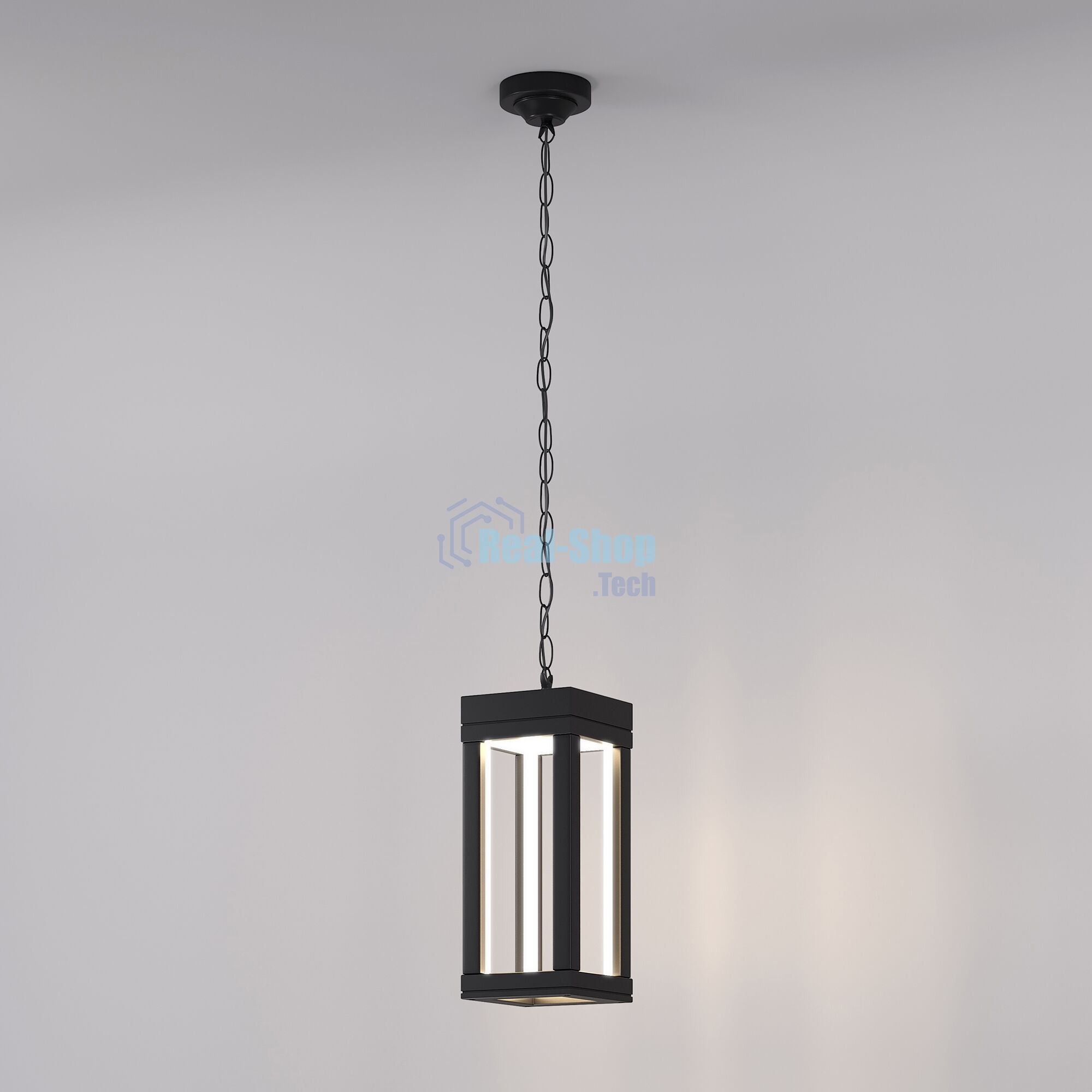 1528 TECHNO LED / Светильник садово-парковый чёрный