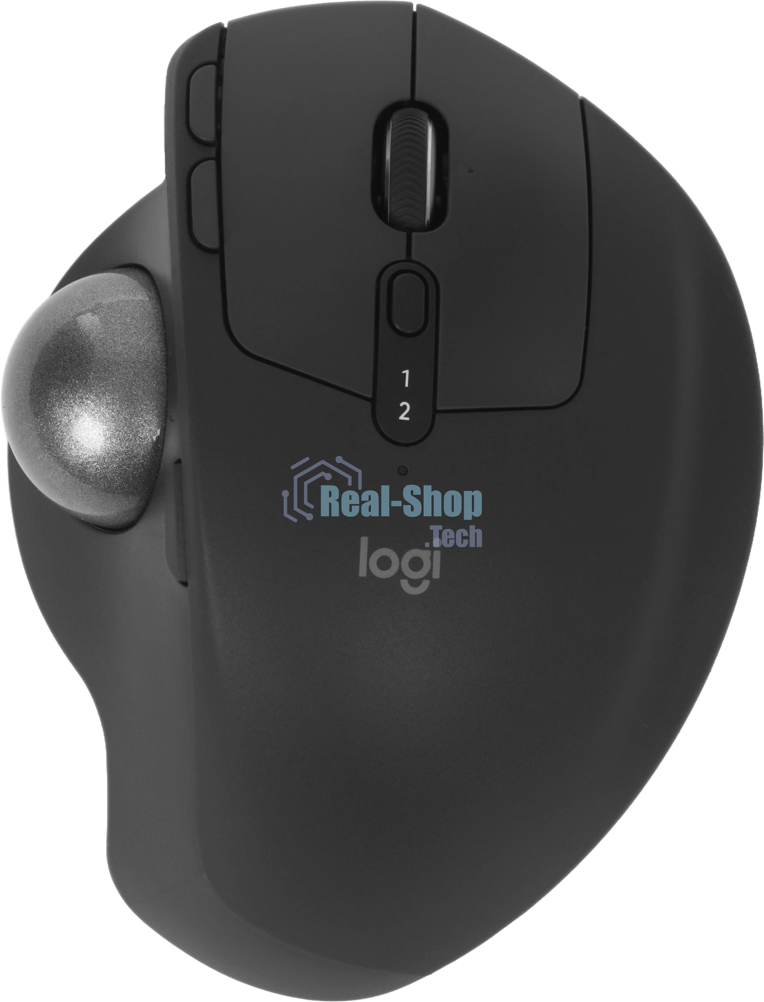 Трекбол Logitech Trackball MX Ergo S графитовый оптическая 2048dpi беспров. BT/Radio USB (910-007261)
